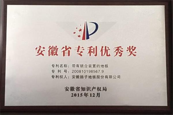 揚子地板發明專利喜獲“專利優秀獎”.jpg 揚子地板發明專利喜獲“專利優秀獎”.jpg