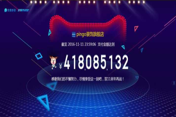 雙十一銷售排名,PINGO國際勇奪天貓家裝行業(yè)銷冠 雙十一銷售排名,PINGO國際勇奪天貓家裝行業(yè)銷冠