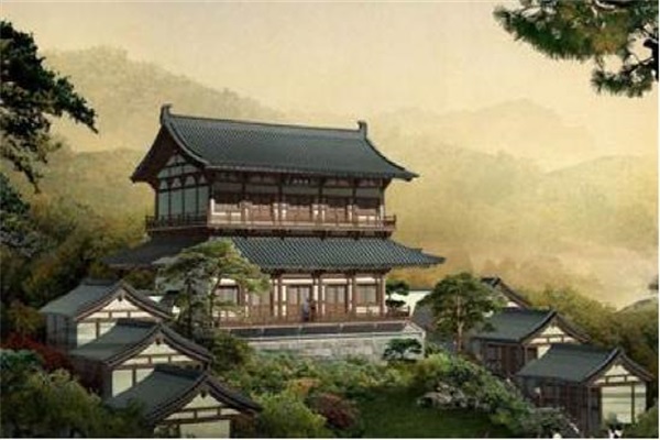 傳統建筑一棟房子70%使用木材 傳統建筑一棟房子70%使用木材