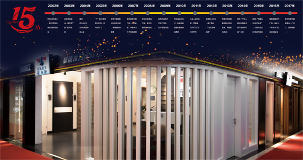 行走木門行業(yè)，霍爾茨木門15年初心不變