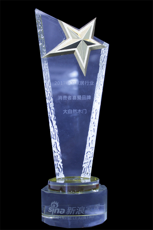 大自然木門獲“2017中國家居行業-消費者喜愛品牌”大獎 大自然木門獲“2017中國家居行業-消費者喜愛品牌”大獎