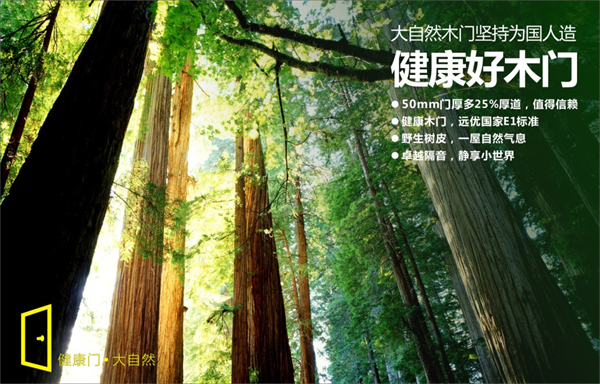 大自然木門開年大動作，推動木門產品迭代