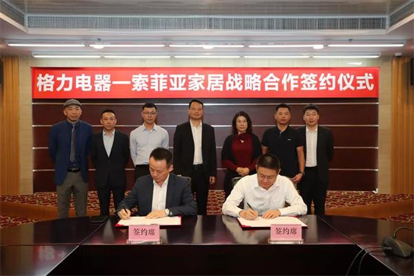 格力與索菲亞攜手打造智慧家居 格力與索菲亞攜手打造智慧家居